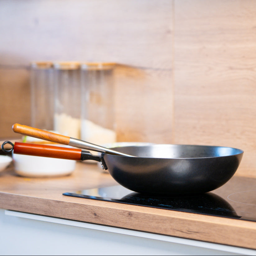 Wok Acier Carbone Traditionnel