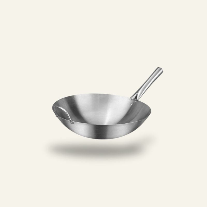 Le Asama Wok Argenté