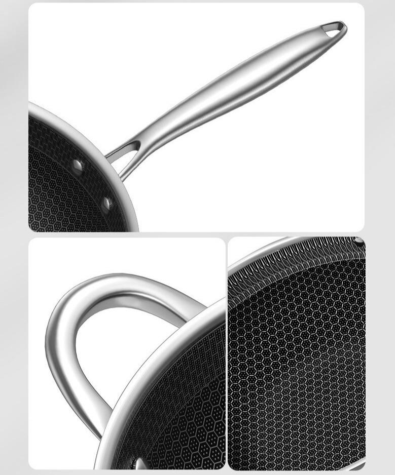 Le Hiuchi Wok Revêtement Ceramique