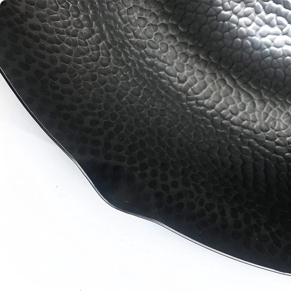 Wok Chinois Grand Format 32cm avec Couvercle Bois - Cuisine Traditionnelle Asiatique